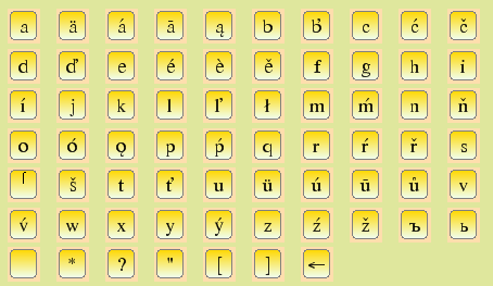 Virtuální klávesnice